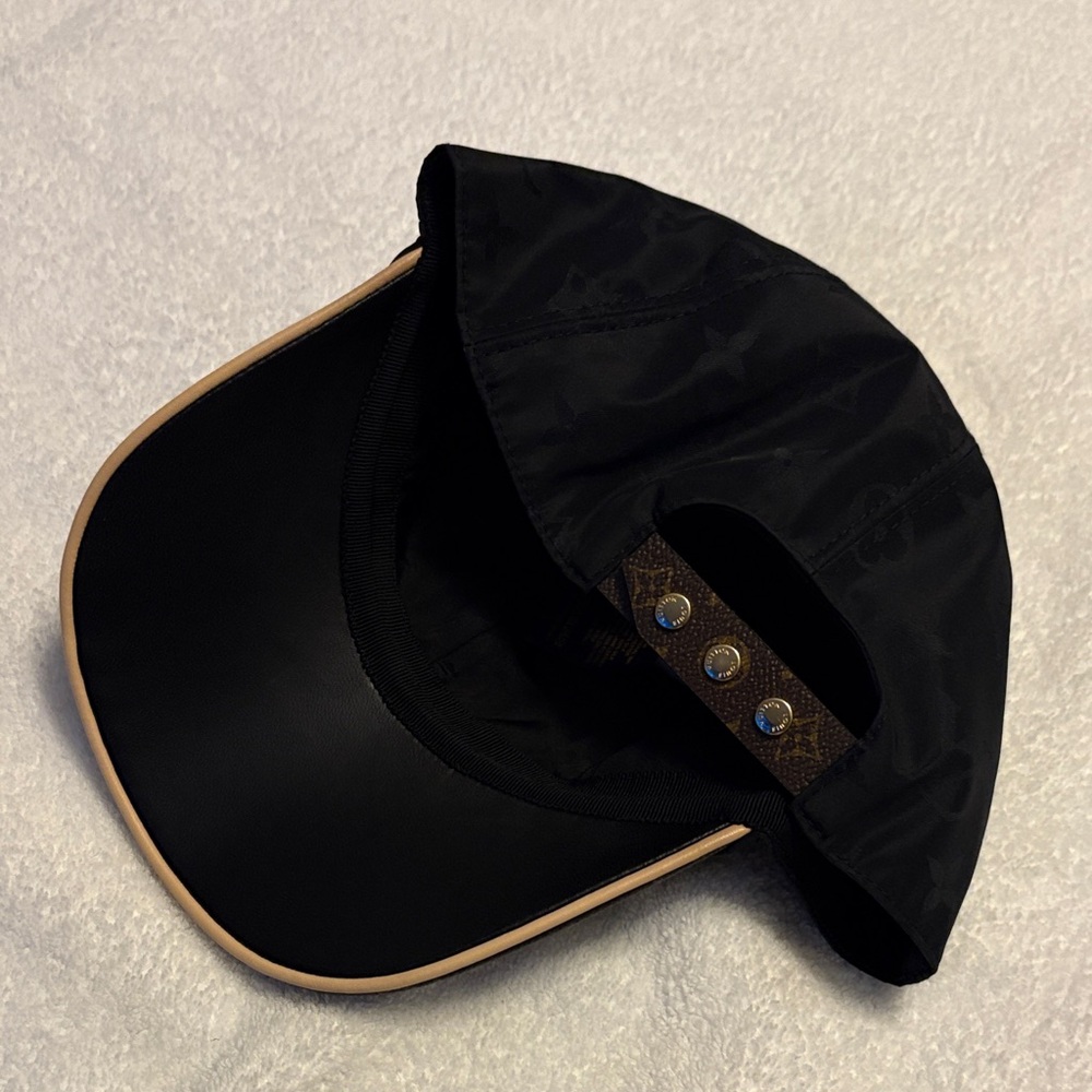 Louis Vuitton Black and Brown Monogram Hat - Picture 3 of 6